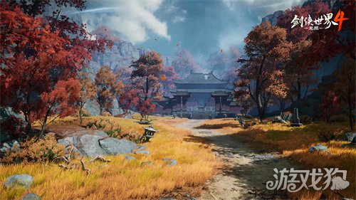 江湖四季之景！《剑侠世界4：无限》无缝地图探索实录(图5)