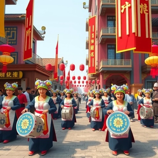英歌开路，贺岁迎祥！普宁英歌队飒然亮相益世界《我是大东家》(图9)
