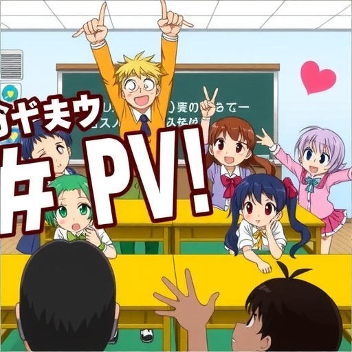 搞笑漫改《鹿乃子乃子虎视眈眈》第2部宣传PV放出 7月7日开播(图3)