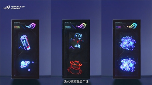 ROG枪神10X：一台拥有全息光显风扇的游戏台式机(图2)