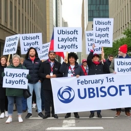 育碧裁员暴雷了！工会将于2月举行大规模罢工抗议(图2)