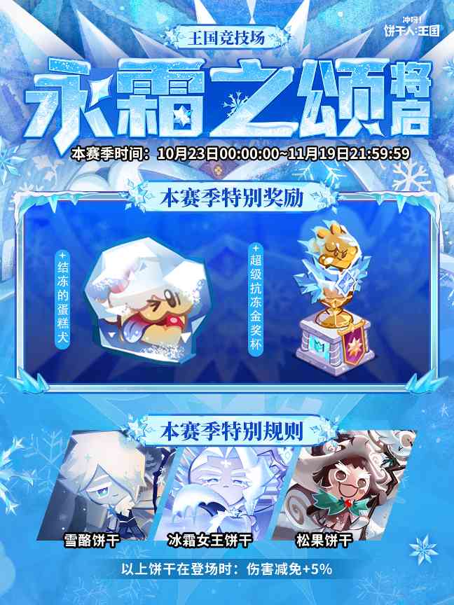 冲呀！饼干人：王国全新「永霜之颂赛季」将启！(图2)
