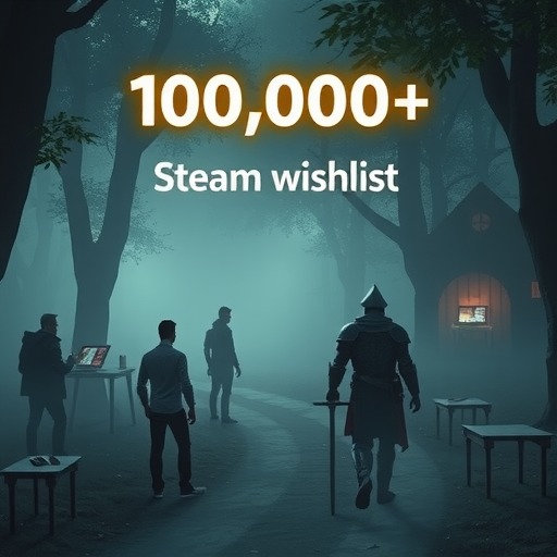 《骑士之路》Steam愿望单超10万 开发团队仅4个男人(图2)