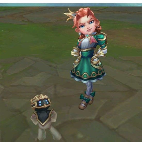 《英雄联盟》2024女帝系列皮肤上新！原画及模型展示(图10)