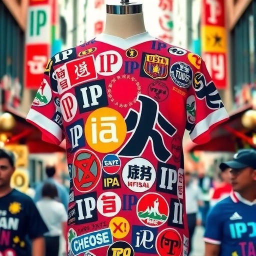 老外球服印满日漫知名IP形象引热议 当事人澄清是假货(图2)