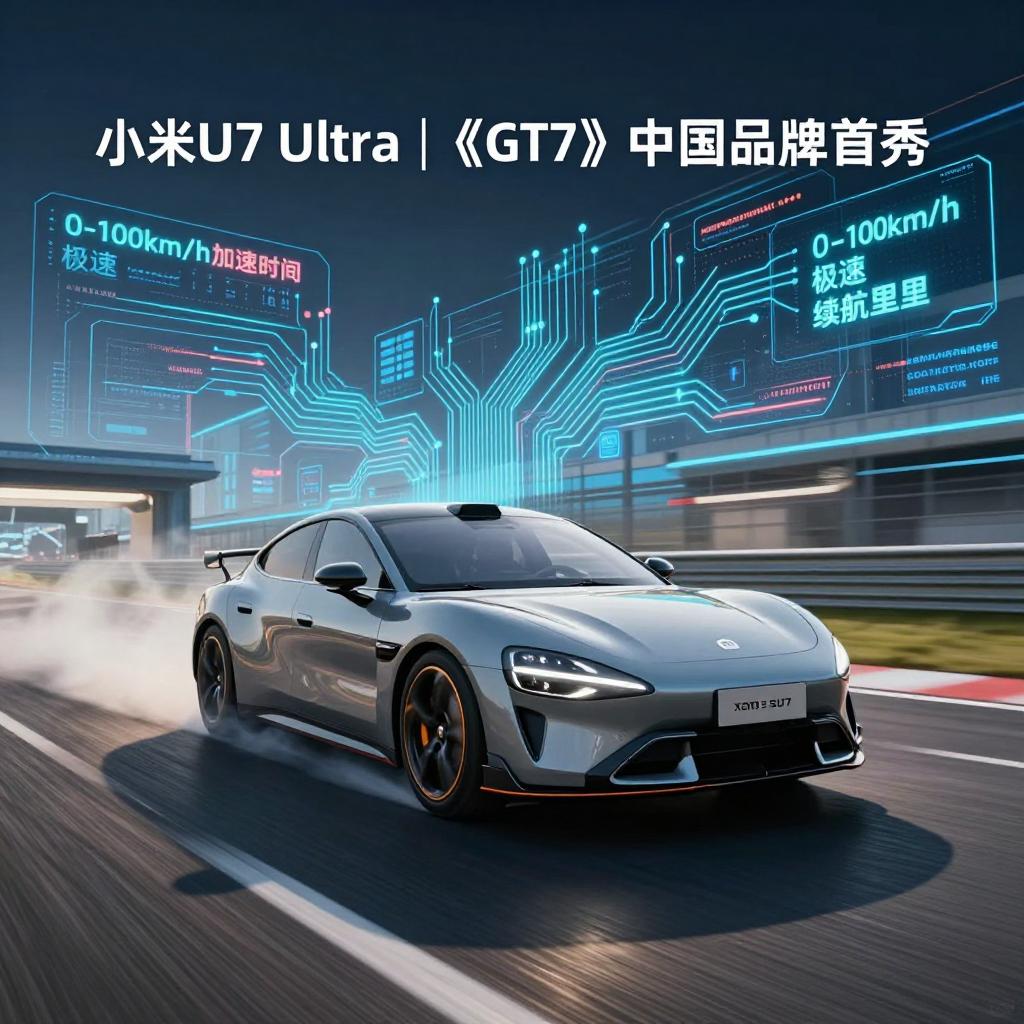 小米SU7 Ultra将上线《GT赛车7》 系列首款中国品牌车型(图1)