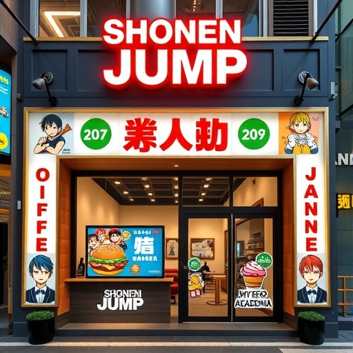 《少年JUMP》海外首家咖啡店7日上海开业 各种名作联名美食登场(图3)