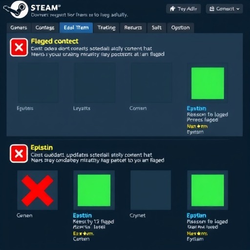 Steam审核引争议 成人游戏遭清洗 爱泼斯坦游戏却能更新(图2)