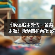 《疾速追杀外传：芭蕾杀姬》新预告和海报 致命女刺客！（图2）