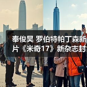 奉俊昊 罗伯特帕丁森新片《米奇17》新杂志封面 剧照（图1）