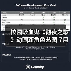校园吸血鬼《彻夜之歌》动画新角色艺图 7月开播（图2）
