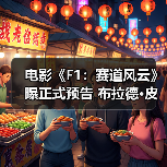 电影《F1：赛道风云》曝正式预告 布拉德·皮特演绎F1车手燃擎开跑（图2）
