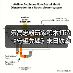 乐高忠粉玩家积木打造《守望先锋》末日铁拳、大锤（图4）