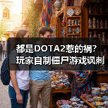都是DOTA2惹的祸？玩家自制僵尸游戏讽刺专家言论！（图4）