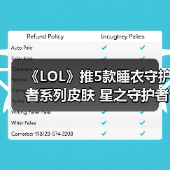 《LOL》推5款睡衣守护者系列皮肤 星之守护者换装？（图2）