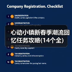 心动小镇新春季潮流回忆任务攻略(14个全)（图4）