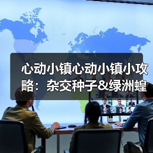 心动小镇心动小镇小攻略：杂交种子&绿洲蝗&知更鸟（图3）