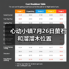 心动小镇7月26日萤石和溜溜木位置（图4）